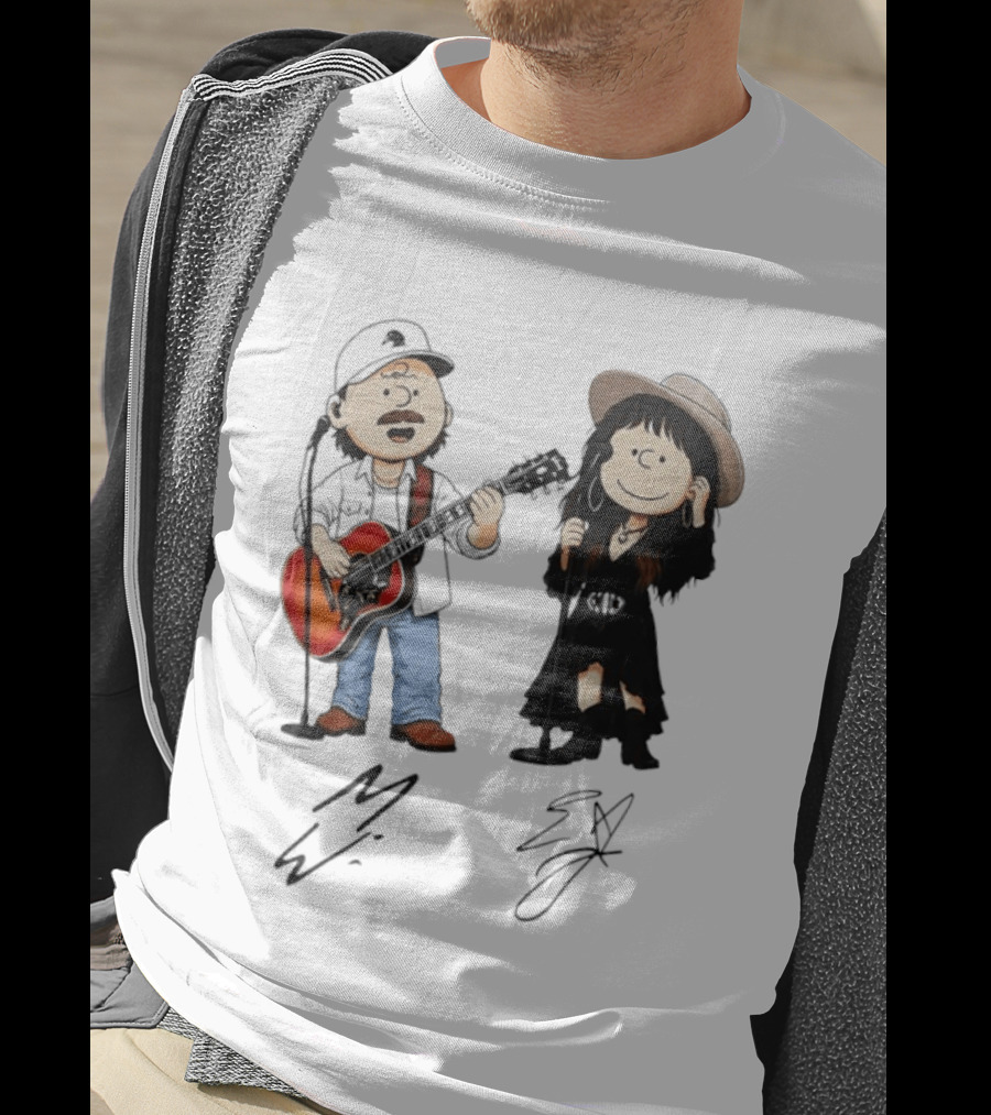 Morgan Wallen Lainey Wilson Peanuts Guitar Country Music T-Shirt