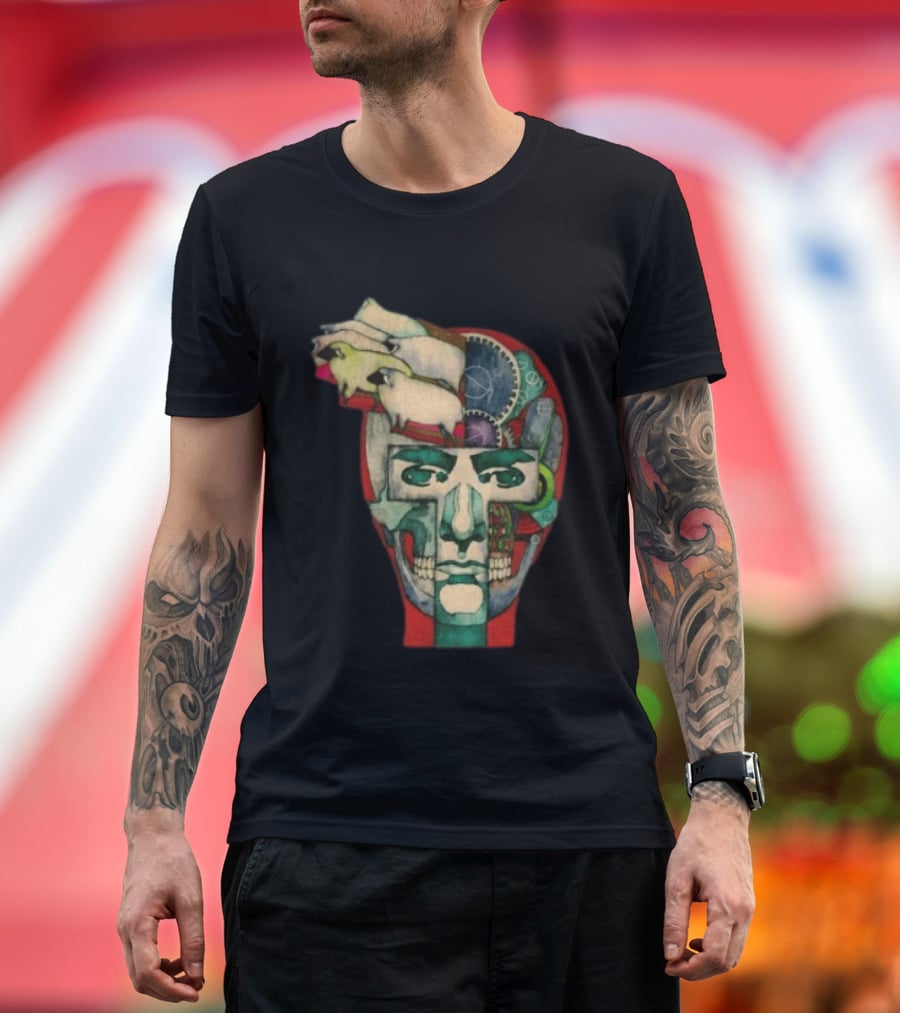 Andafterthat Store The Blade Runner Source Vtg Black Sheep Head Gears T-Shirt