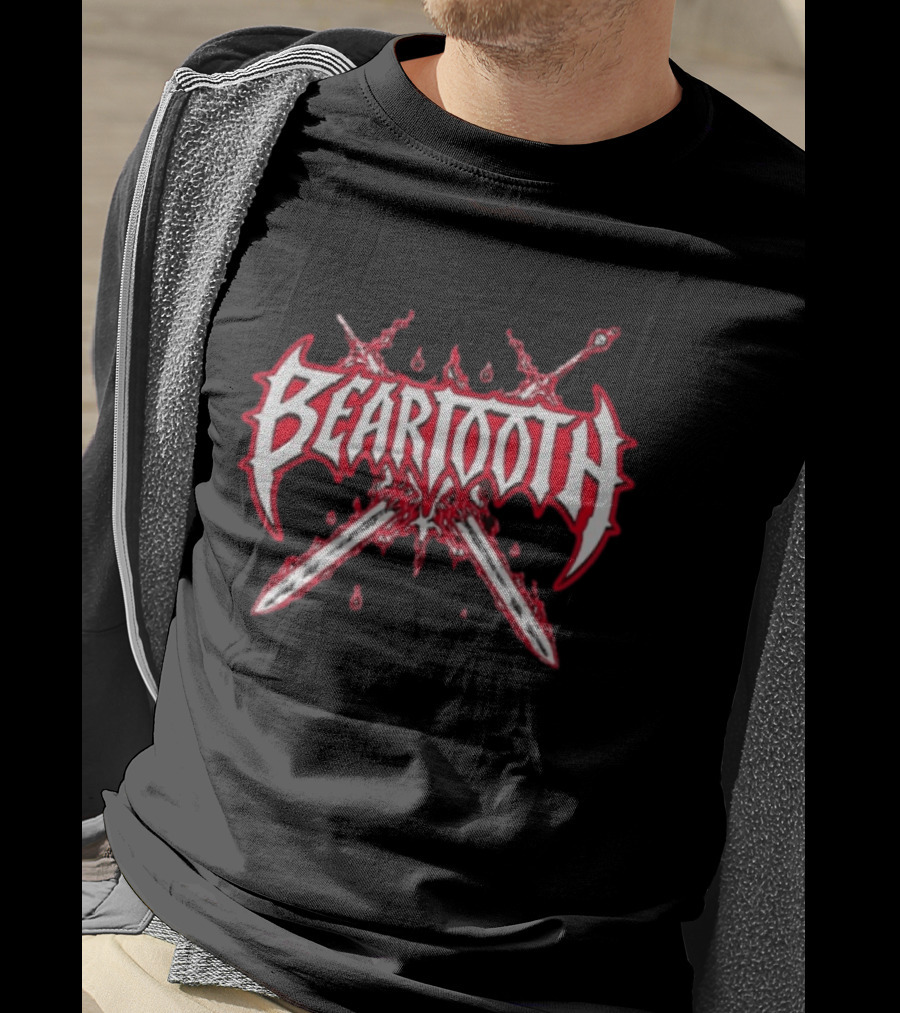 Beartooth Axe Knight Band Store Merchandise T-Shirt