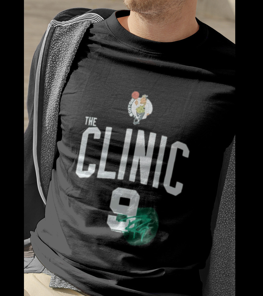 Boston Celtics The Clinic 9 Rajon Rondo Signature T-Shirt
