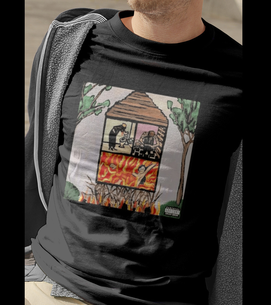 Long Term Effects Of Suffering With Parental Advisory Explicit Content Warning T-Shirt