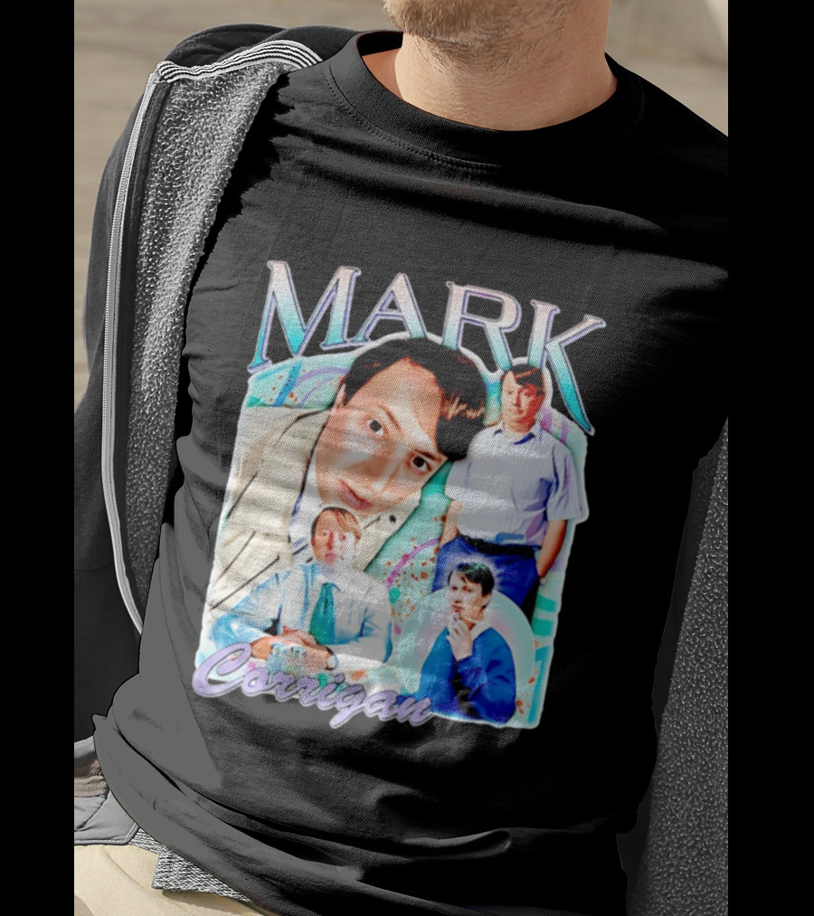 Mark Corrigan Peep Show Character Collage T-Shirt