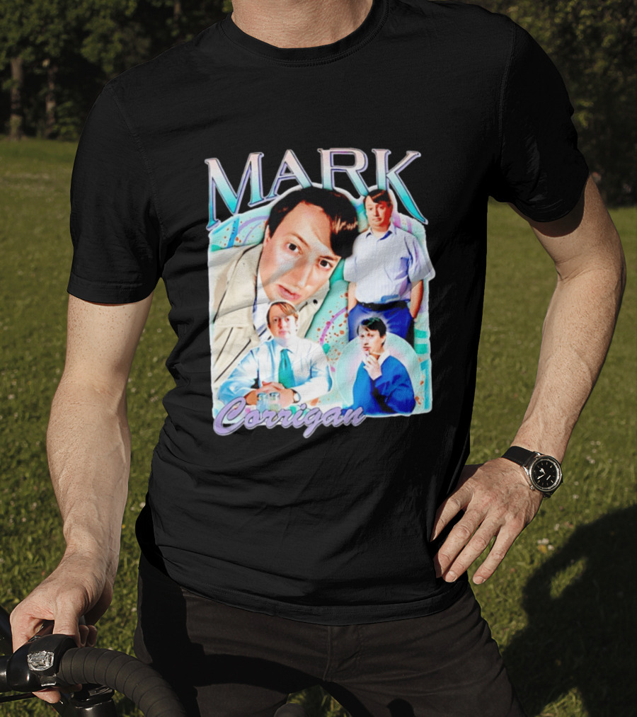 Mark Corrigan Peep Show Character Collage T-Shirt