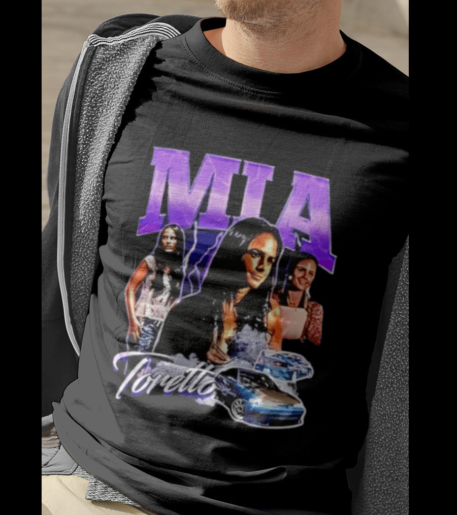 Mia Toretto Fast And Furious Movie Character Car Scene T-Shirt