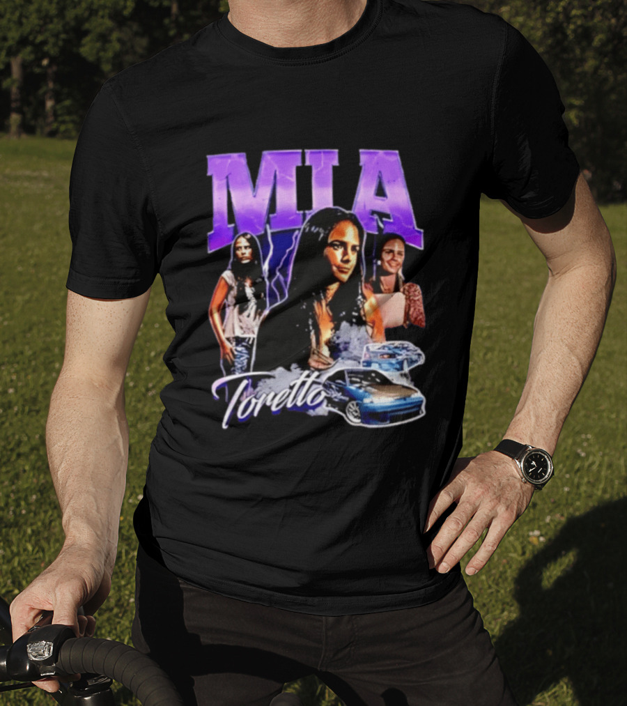 Mia Toretto Fast And Furious Movie Character Car Scene T-Shirt