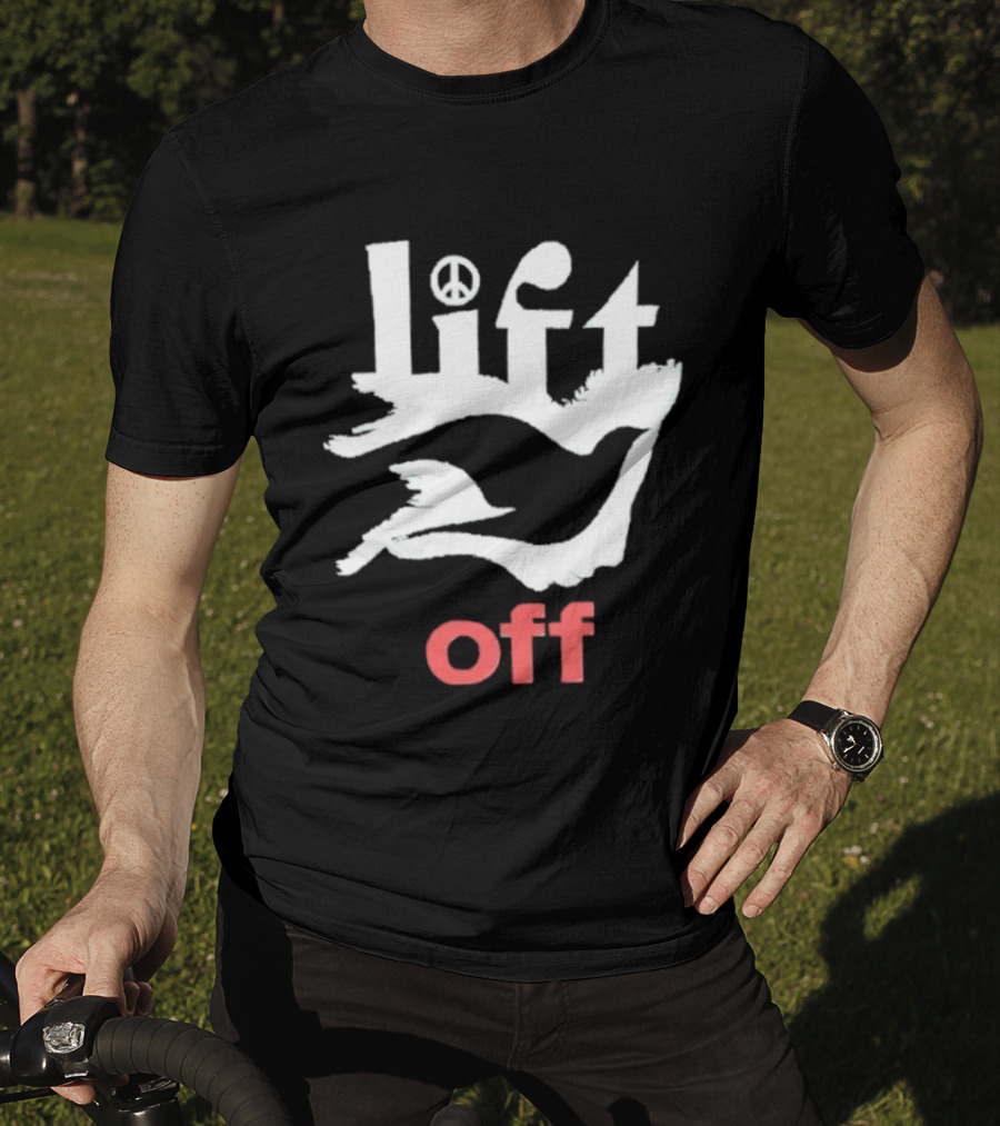 Peace Sign Lift Off Doves T-Shirt