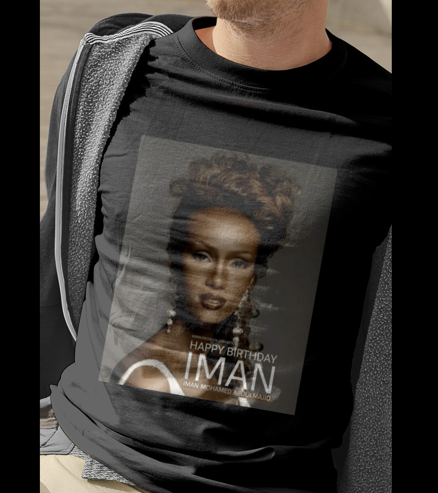 Happy Birthday Iman Mohamed Abdulmajid Celebration T-Shirt