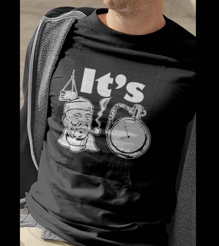 Popeye The Sailor Man Pocket Smoking Pipe Nautical Seaman Cartoon It's T-Shirt
