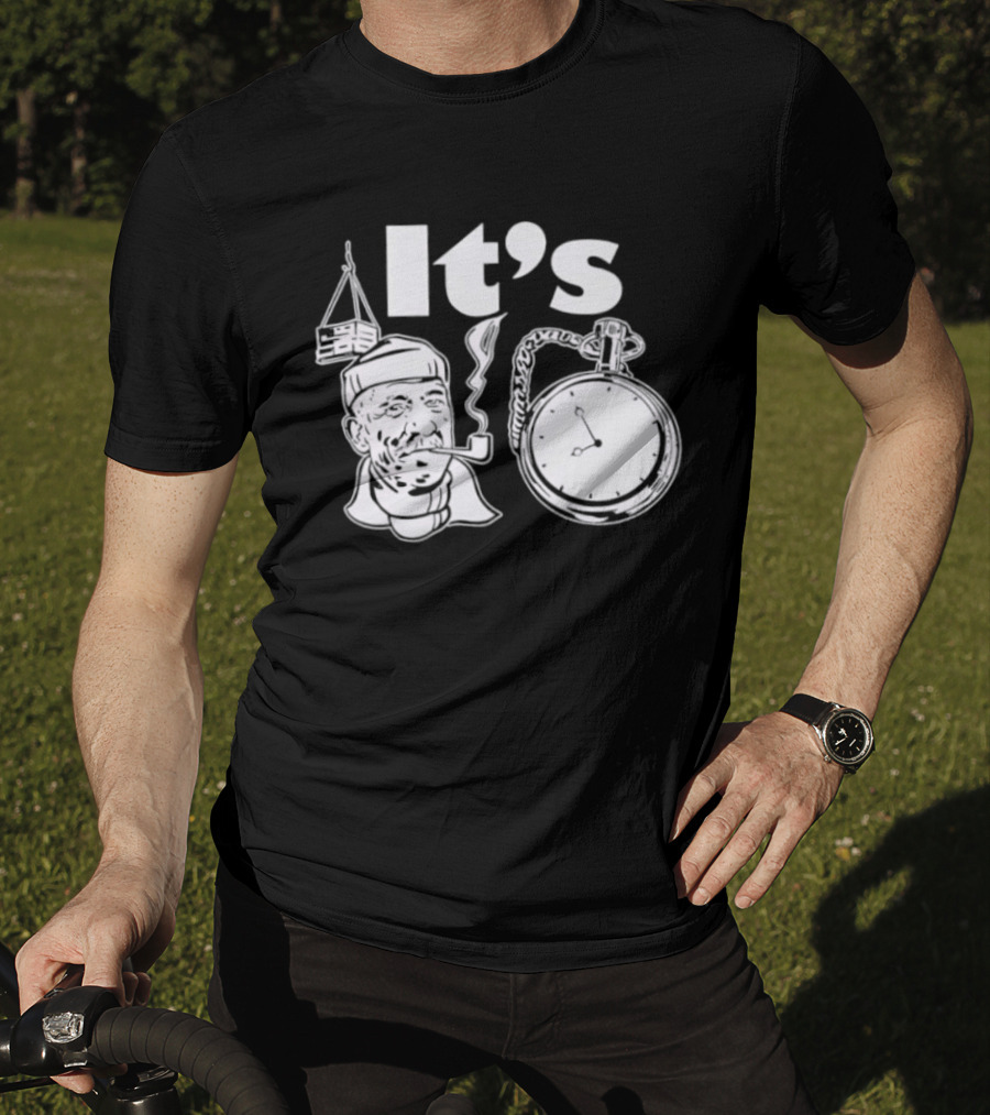 Popeye The Sailor Man Pocket Smoking Pipe Nautical Seaman Cartoon It's T-Shirt