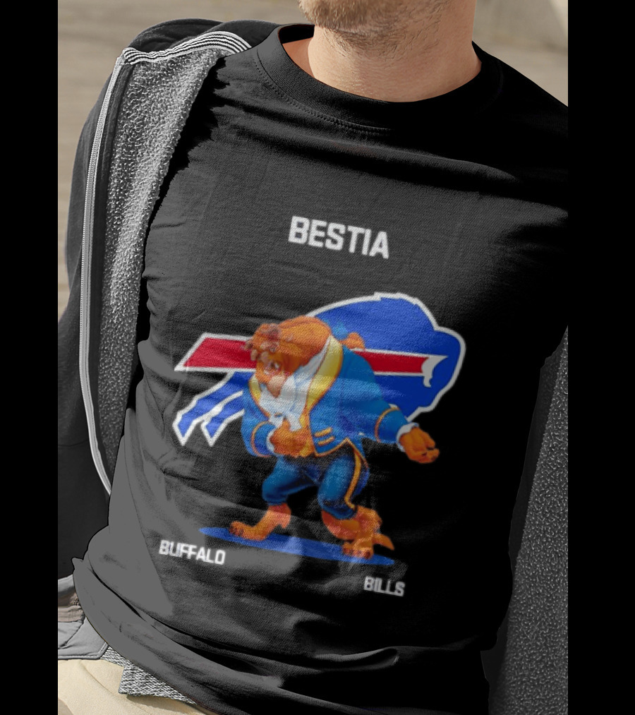 Buffalo Bills Beastia Cartoon T-Shirt