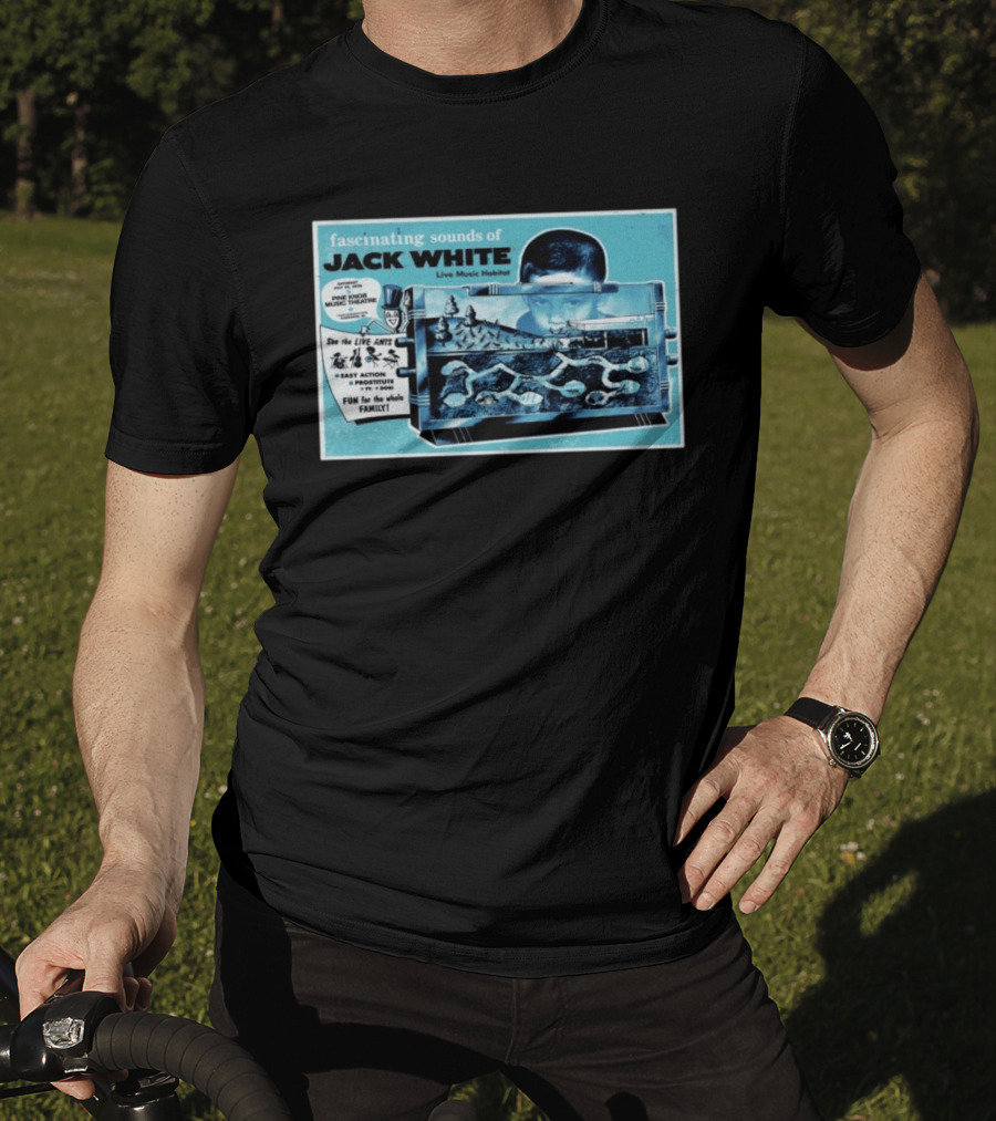 Fascinating Sounds Of Jack White Live Music Habitat Pine Knob Music Theatre 2026 T-Shirt