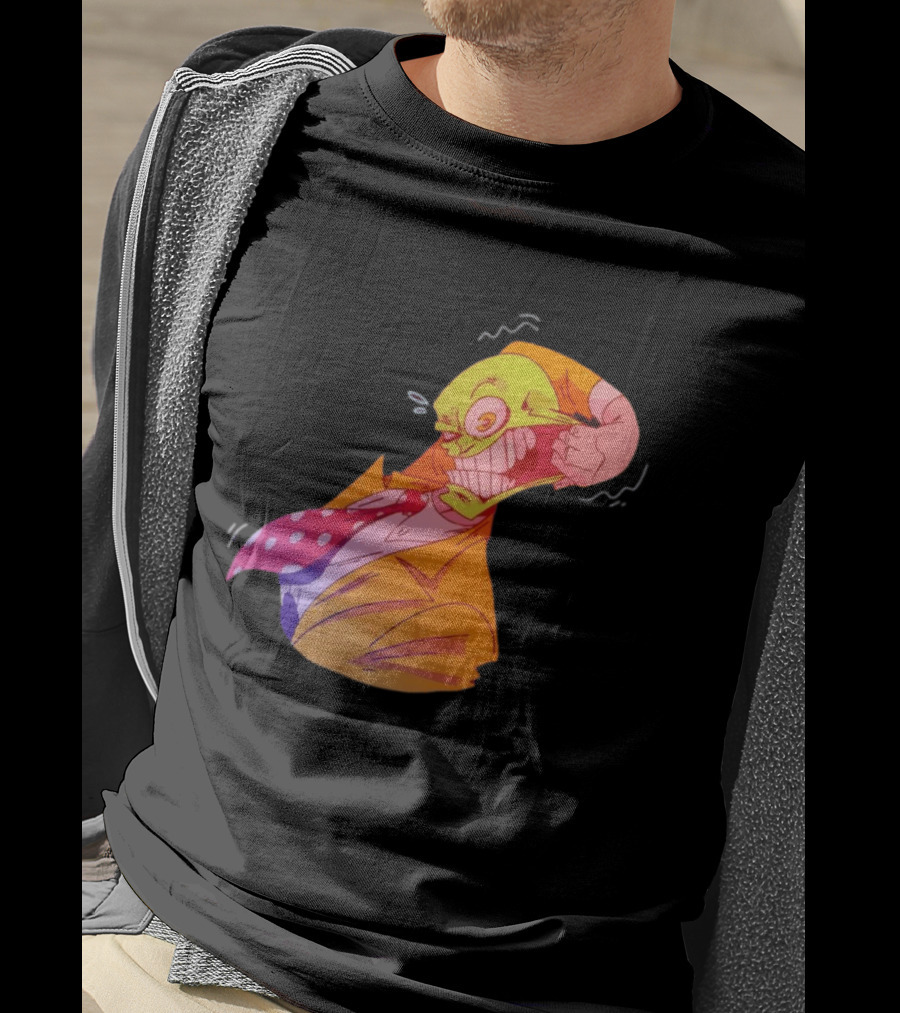 The Mask Dark Horse Comics Face Stretch Iconic Character Pose T-Shirt
