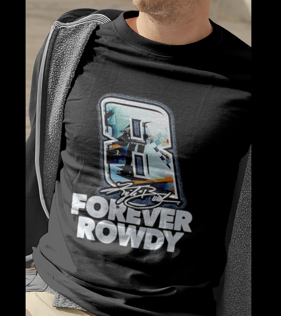 KFB 8 Forever Rowdy NASCAR Racing Plaid T-Shirt