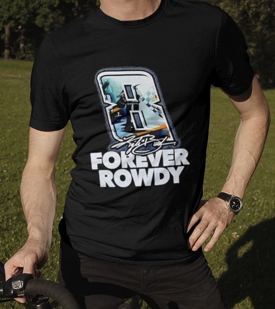 KFB 8 Forever Rowdy NASCAR Racing Plaid T-Shirt