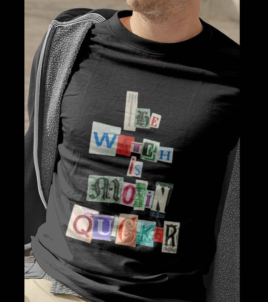 The Is Moin Quicker Collage T-Shirt