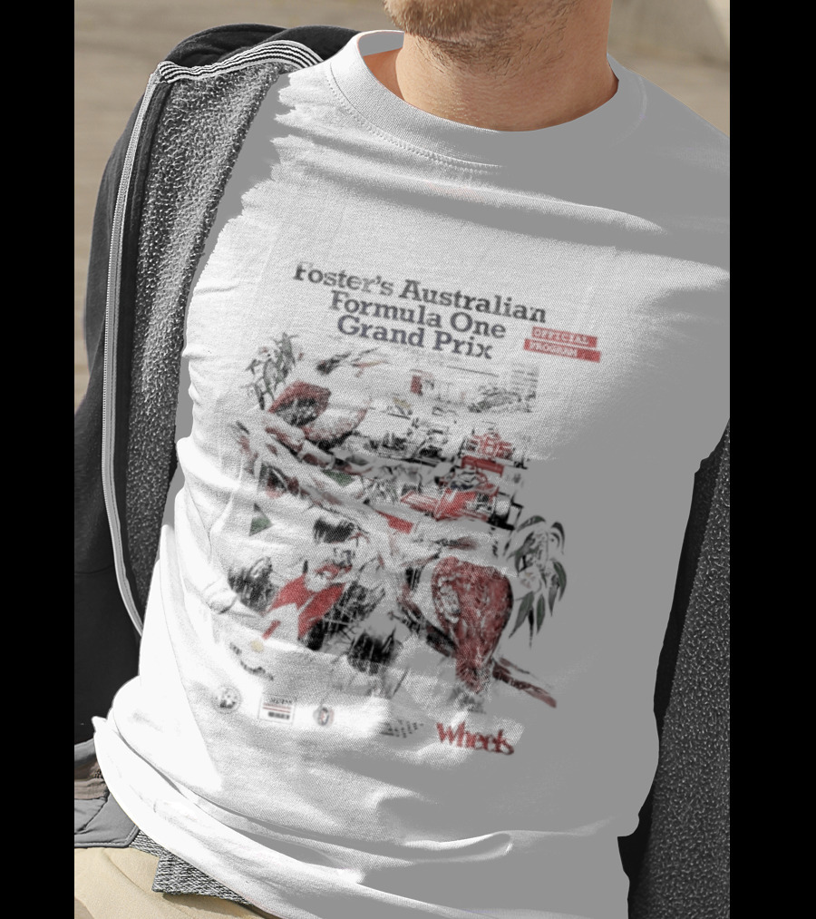 Foster's Australian Formula One Grand Prix Adelaide 1986 Program T-Shirt