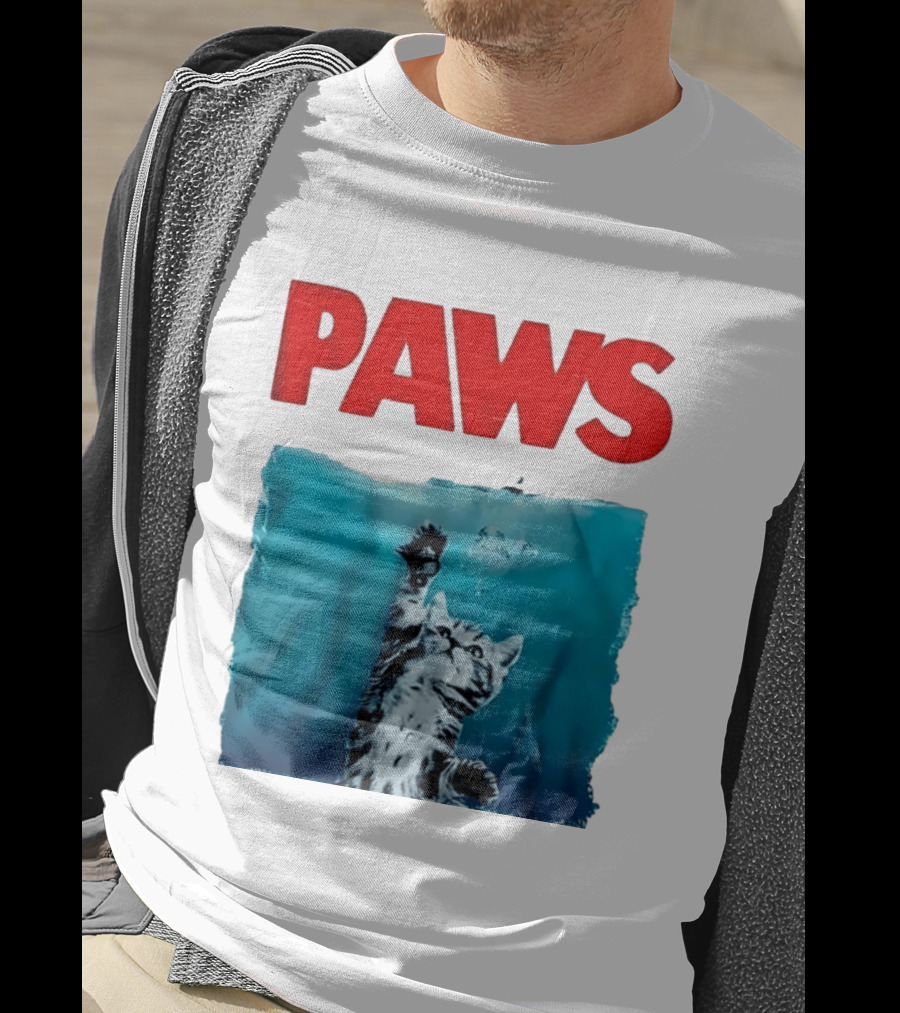 PAWS Cat Kitten Jaws T-Shirt