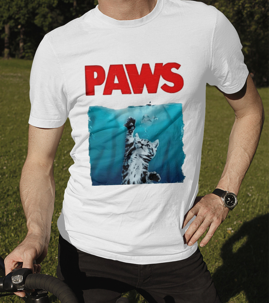 PAWS Cat Kitten Jaws T-Shirt