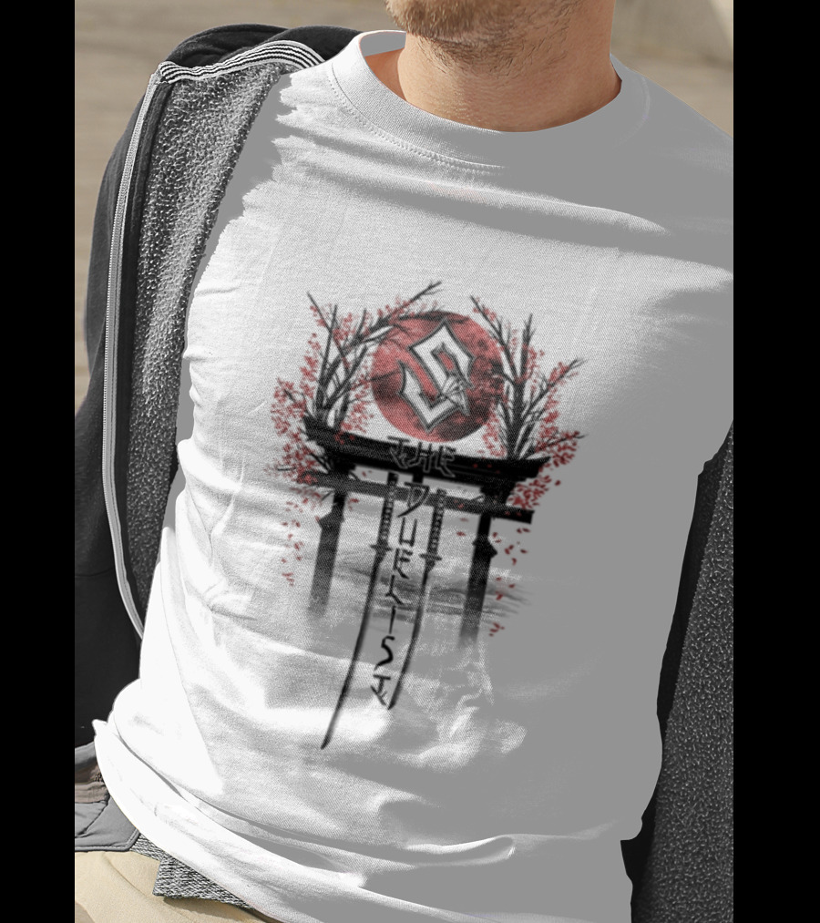 Sabaton Store Signed The Duelist S Symbol Red Circle Blossom T-Shirt