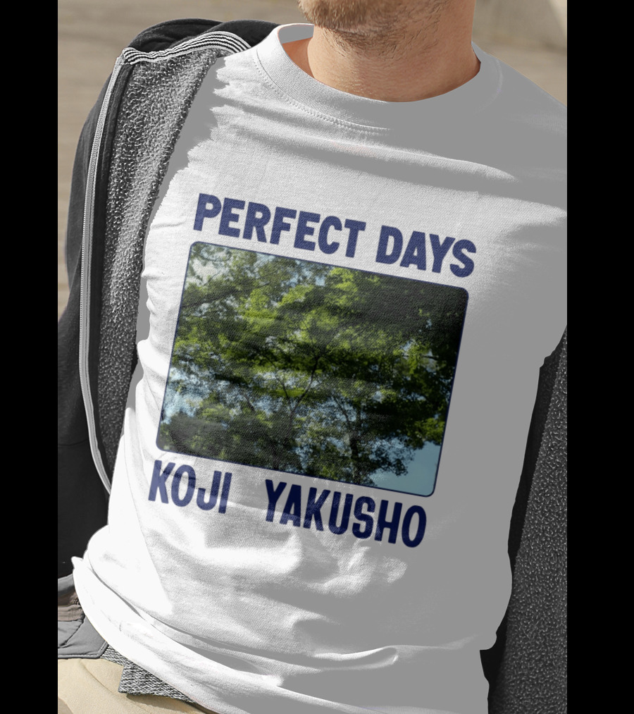 Perfect Days Koji Yakusho Forest Scene T-Shirt