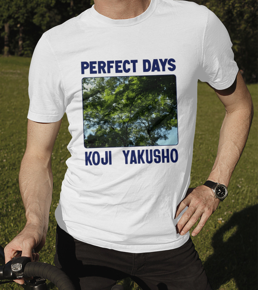 Perfect Days Koji Yakusho Forest Scene T-Shirt