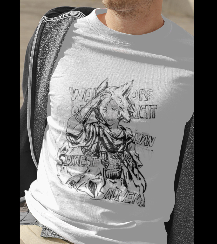 Warriors Of Light Man Sexiest Alive Final Fantasy XIV Gaming T-Shirt