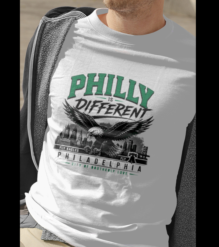 Philly Is Different Philadelphia Eagles City Of Brotherly Love T-Shirt