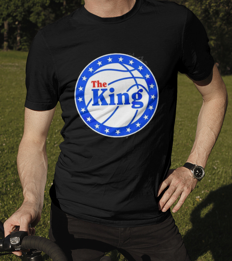 Philadelphia 76ers The King NBA Basketball Stars T-Shirt