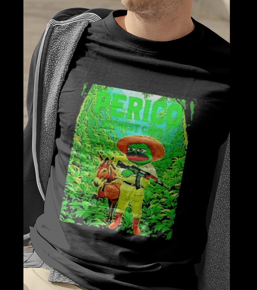 Perico Highest Caff Jungle Donkey Explorer T-Shirt