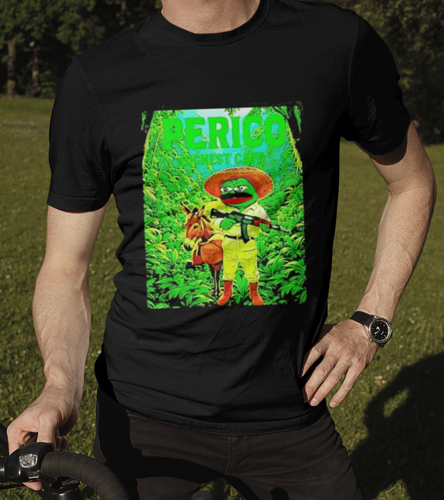Perico Highest Caff Jungle Donkey Explorer T-Shirt