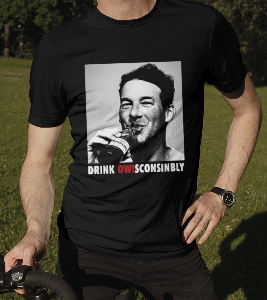 Tony Romo Drink OWIsconsinbly High Life T-Shirt