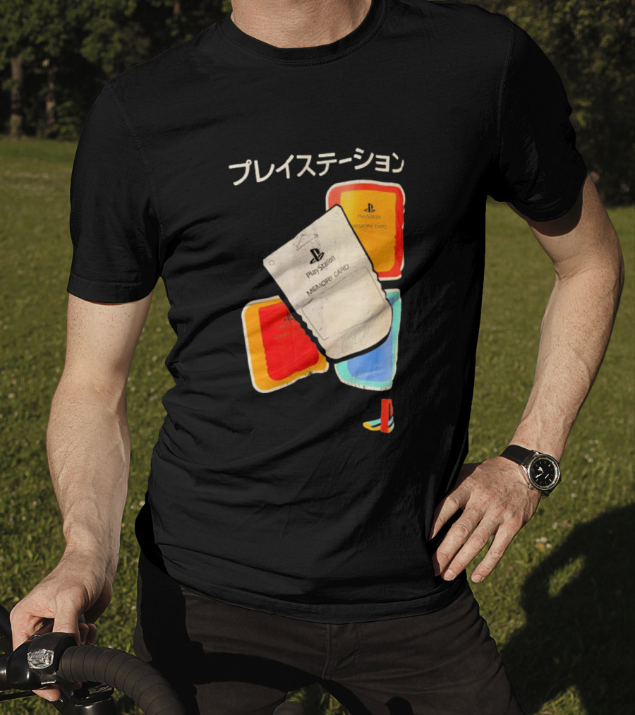 PlayStation Memory Card PS1 Sony Classic Retro Gaming Accessories T-Shirt