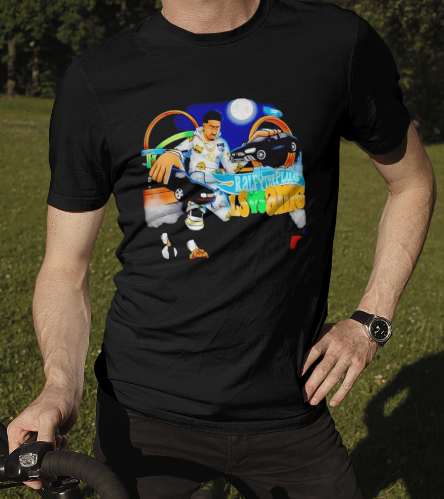 Ralfy The Plug LS Vs AMG Hot Wheels Racing Adventure With Street Style And Iconic Moonlit Scene T-Shirt