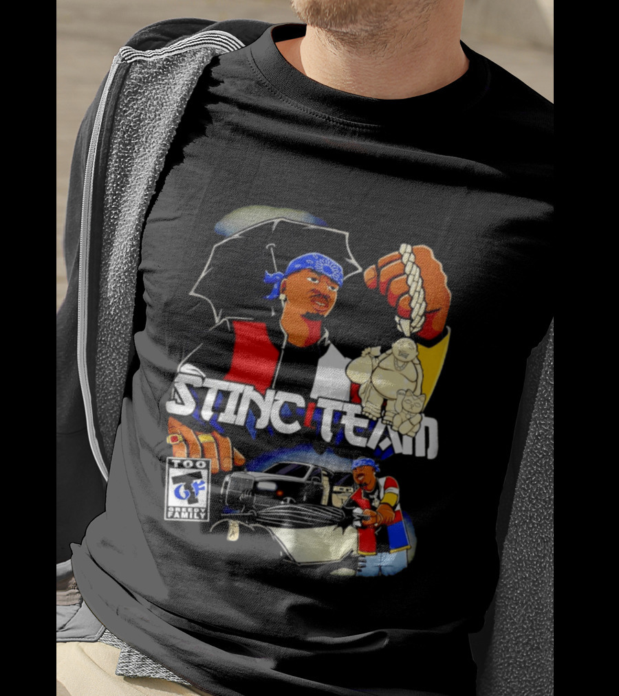 Stinc Team Too Greedy Family Urban Streetwear T-Shirt
