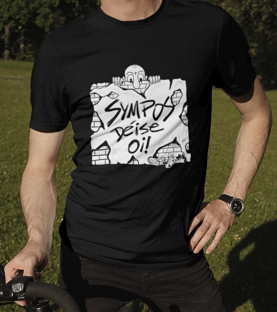 Sympos Deise Oi Skinhead Brick Wall Punk T-Shirt