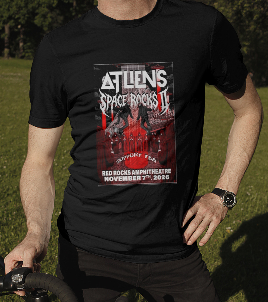 ATLIENS Space Rocks II Red Rocks Amphitheatre November 7 2026 T-Shirt