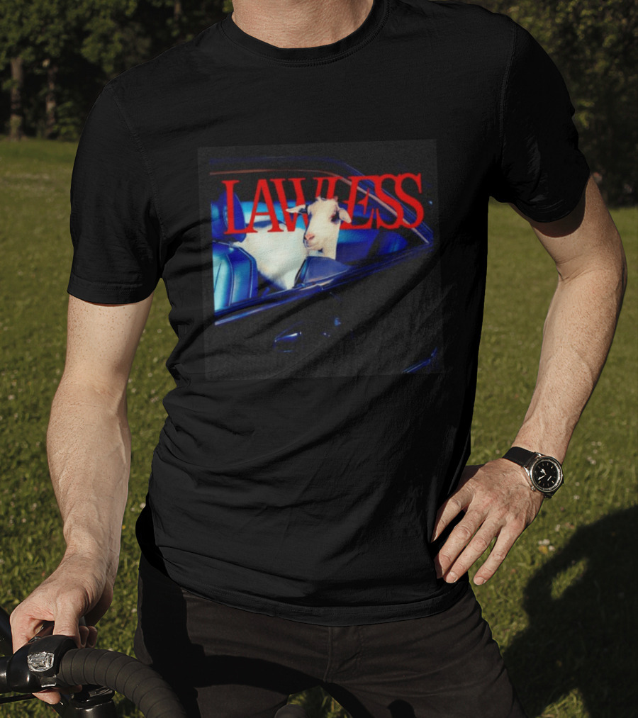 LAWLESS Goat In Car SB Driving T-Shirt