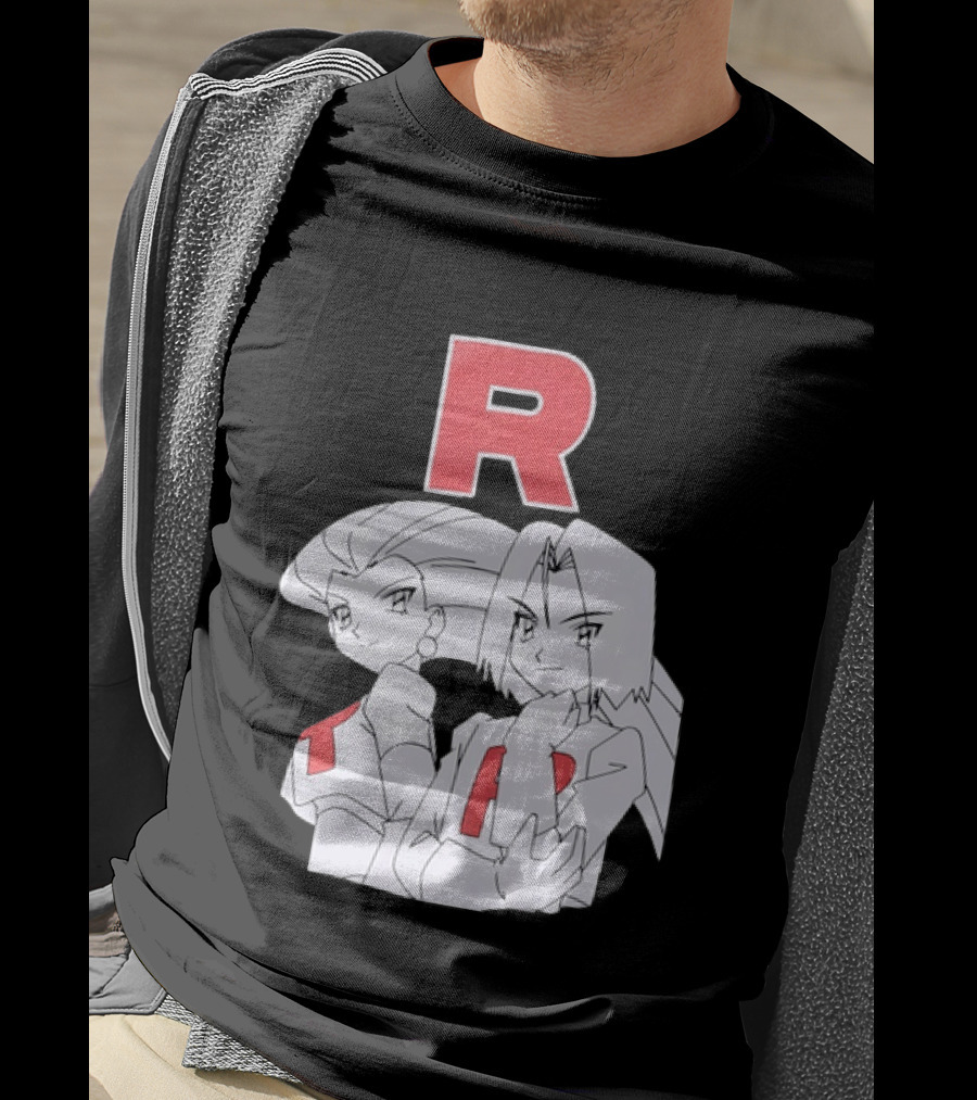 Jessie James Team Rocket R POKEMON Characters T-Shirt