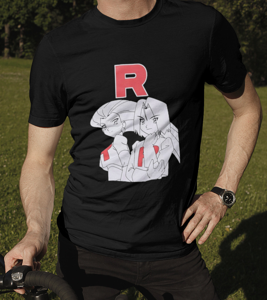 Jessie James Team Rocket R POKEMON Characters T-Shirt