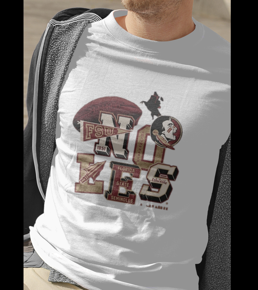 Florida State Seminoles Unconquered 1851 FSU Athletic Flo Grown Original T-Shirt
