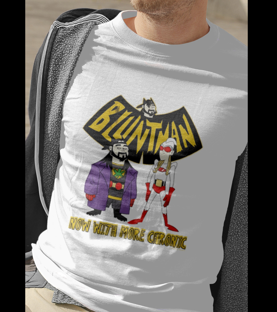 BLUNTMAN Now With More Chronic Jay And Silent Bob T-Shirt