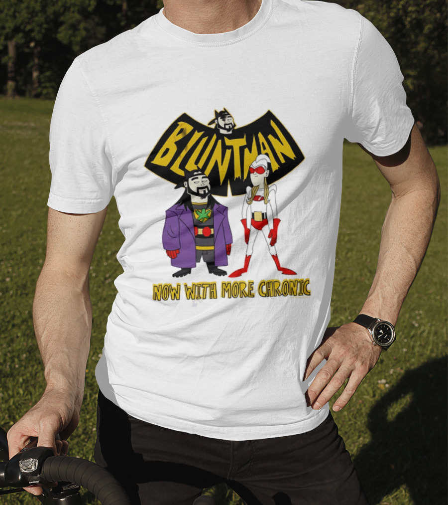 BLUNTMAN Now With More Chronic Jay And Silent Bob T-Shirt
