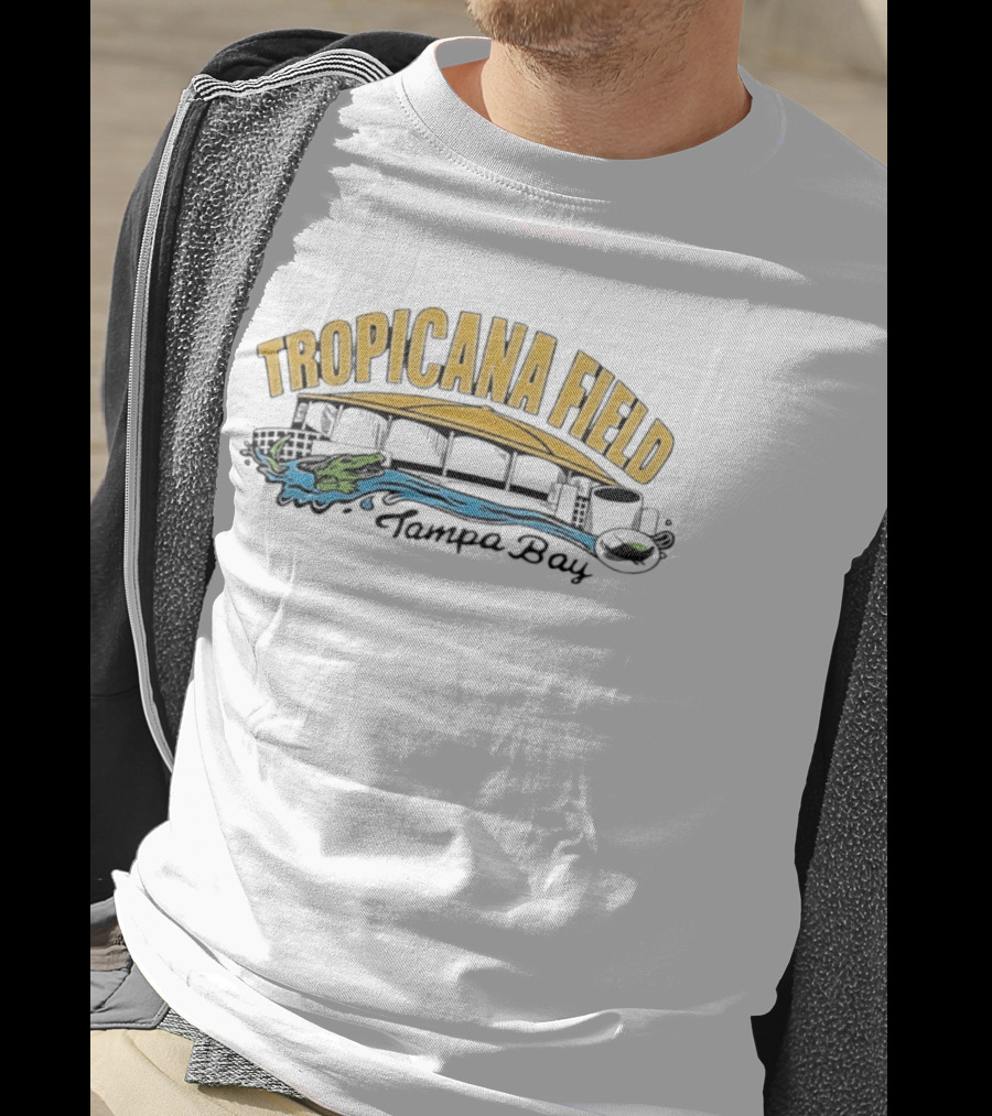 Tropicana Field Tampa Bay Stadium MLB Baseball T-Shirt