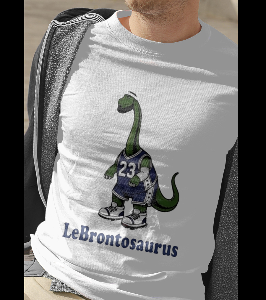 Lebrontosaurus 23 Basketball Dinosaur Philadelphia 76ers Lebron James T-Shirt