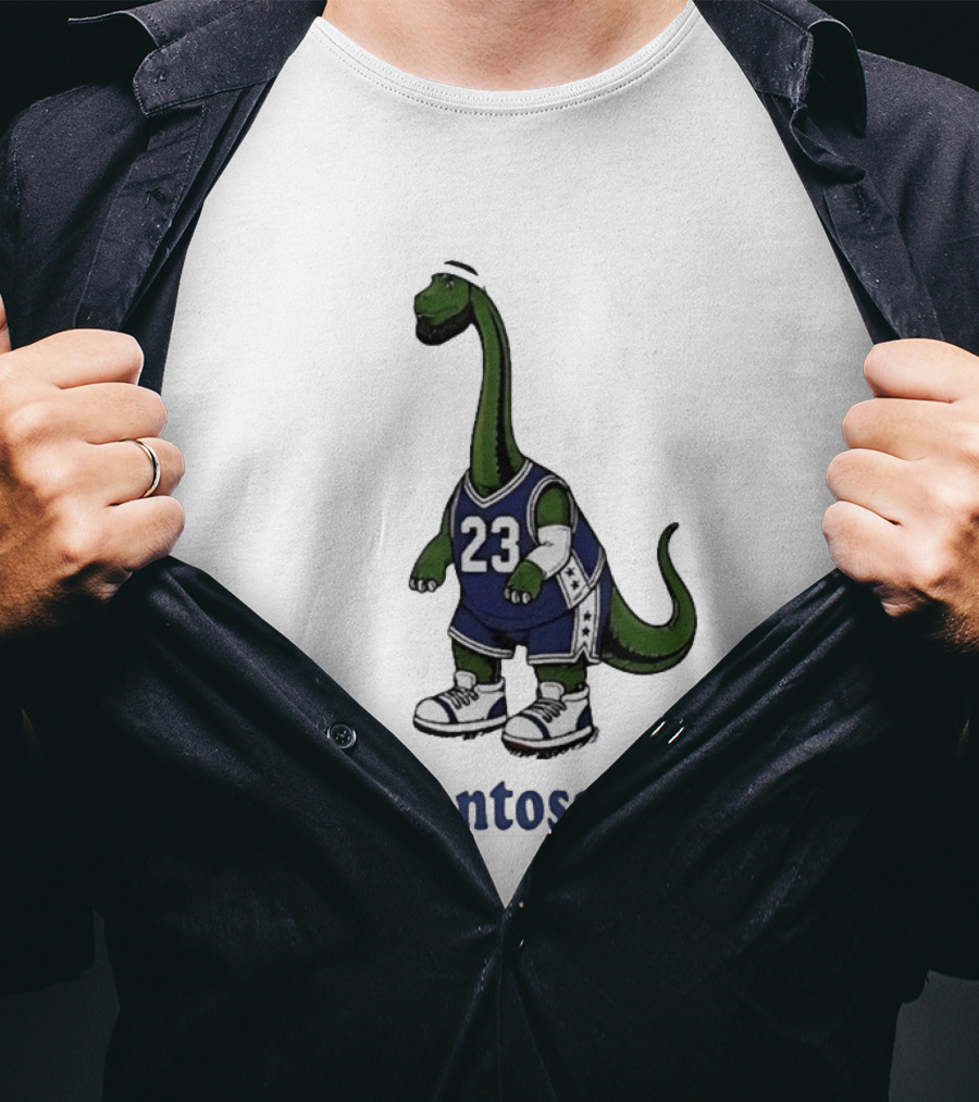 Lebrontosaurus 23 Basketball Dinosaur Philadelphia 76ers Lebron James T-Shirt