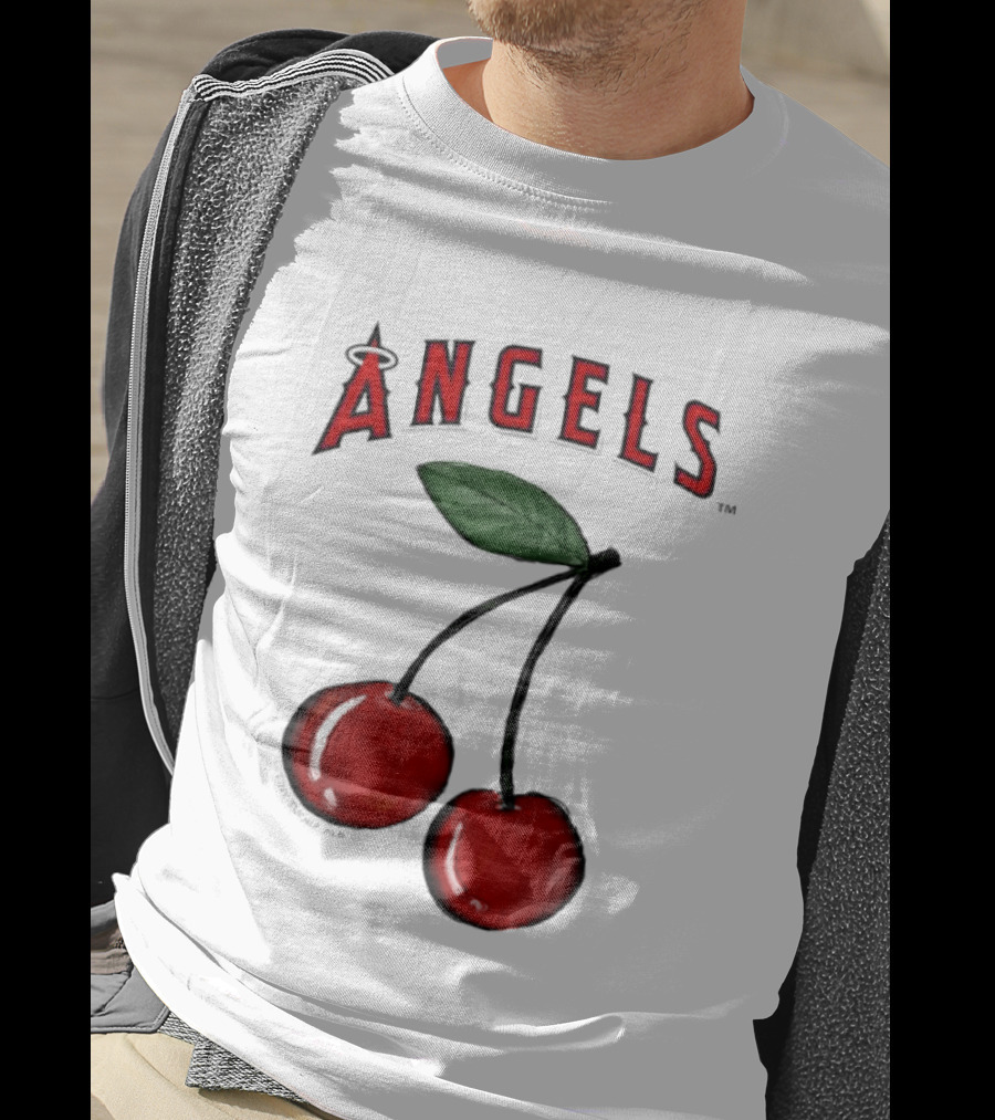 Los Angeles Angels Tiny Turnip MLB Cherries T-Shirt