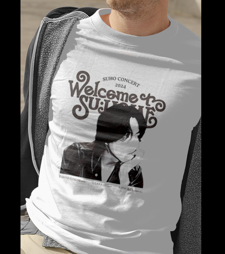 SUHO Concert 2024 Welcome To Su Home Tokyo Osaka Aichi Tour T-Shirt