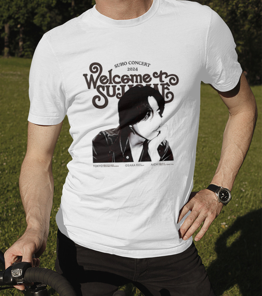 SUHO Concert 2024 Welcome To Su Home Tokyo Osaka Aichi Tour T-Shirt