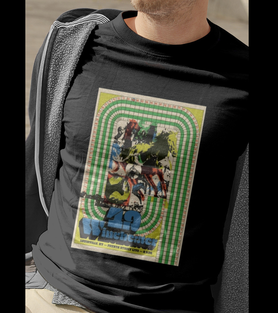 49 Winchester Louisville KY Fourth Street Live September 4th 2026 Horse Racing T-Shirt
