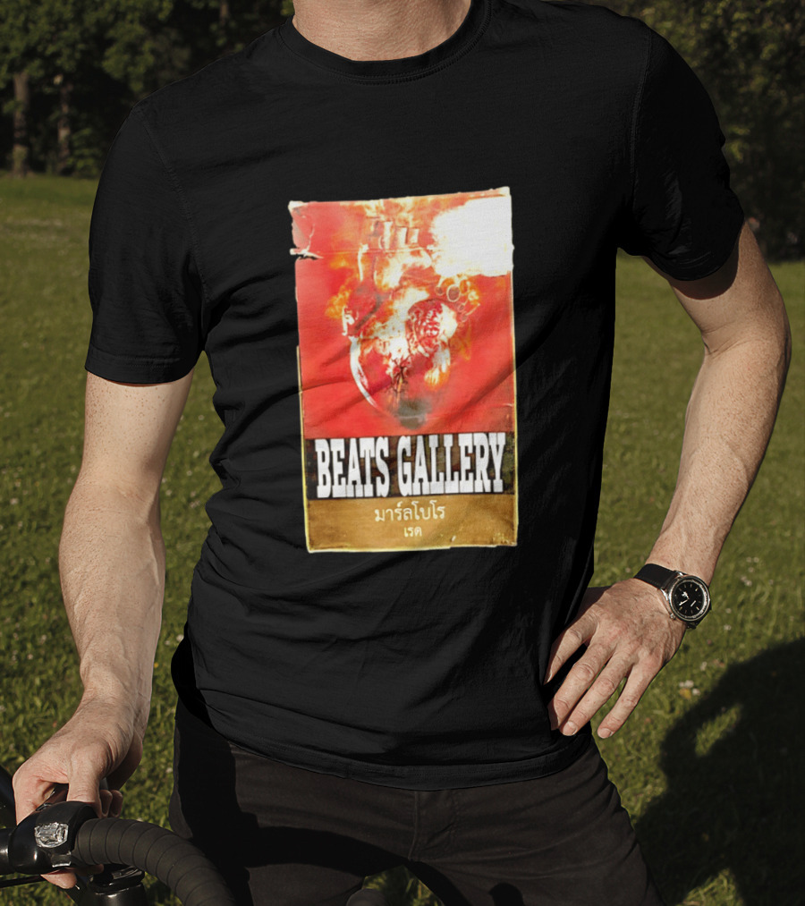 BEATS GALLERY Marlboro Red Anatomical Heart T-Shirt